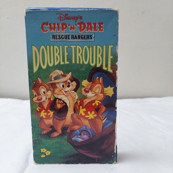 Walt Disney Chip N Dale Rescue Rangers - Double Trouble VHS - Picture 1 of 6
